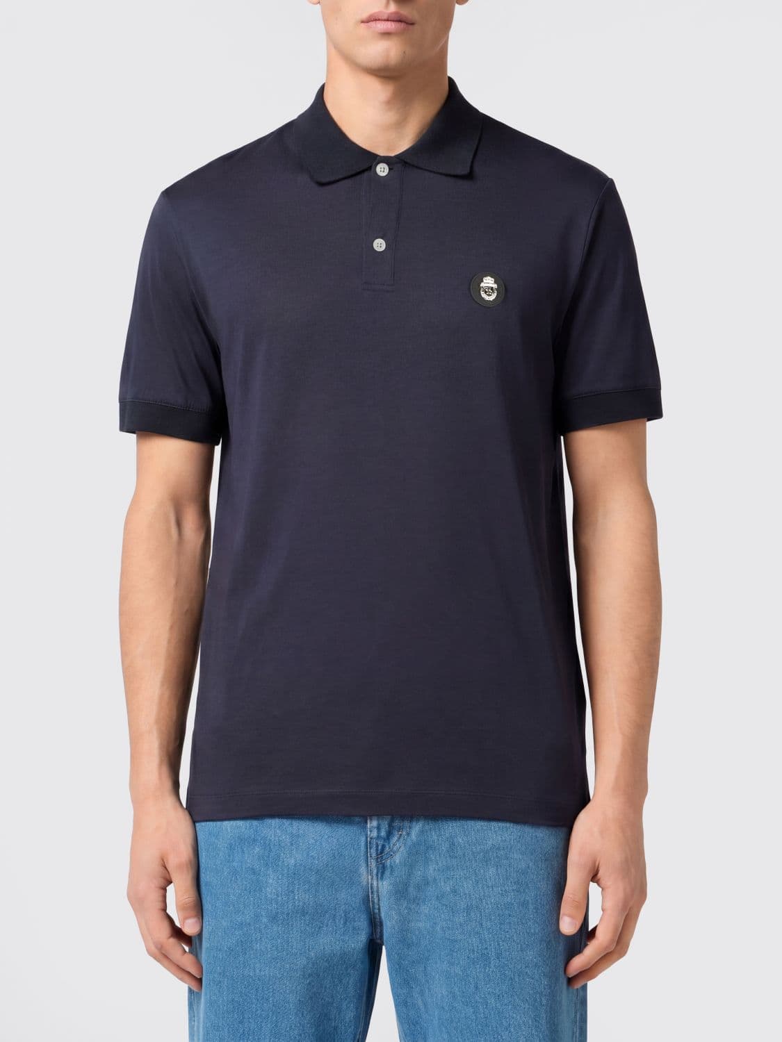 Billionaire Polo Shirt Men color Blue
