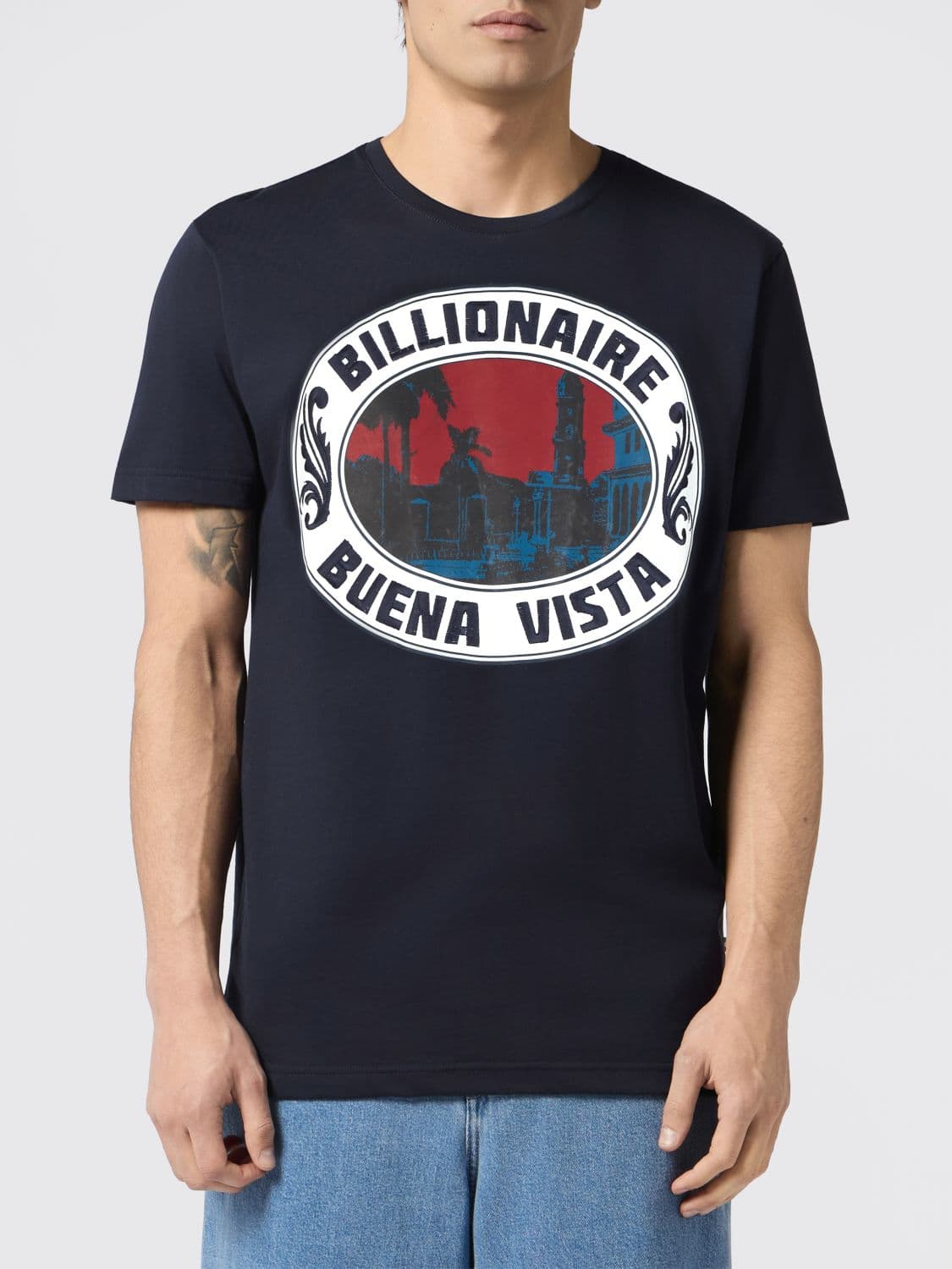 Billionaire T-Shirt Men color Blue
