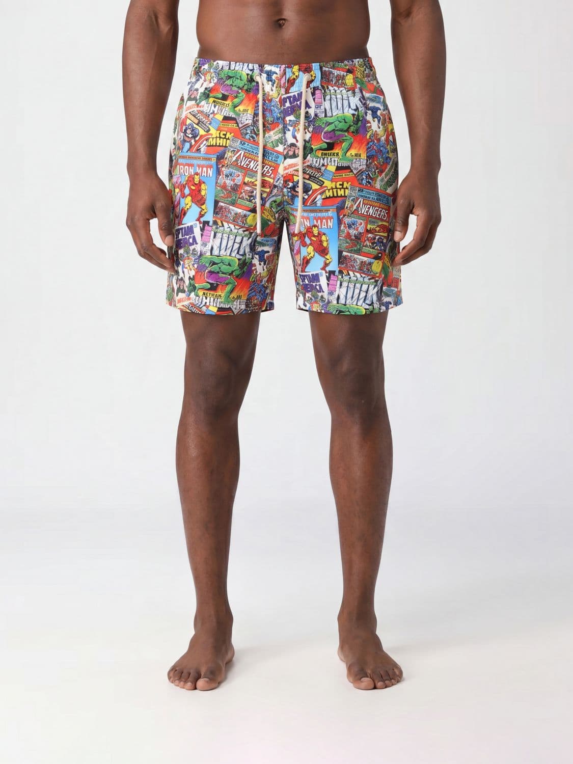 Mc2 Saint Barth Graphic Print Polyester Swim Shorts · XXL