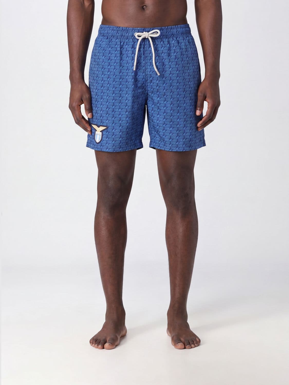 Mc2 Saint Barth Graphic Print Polyester Swim Shorts