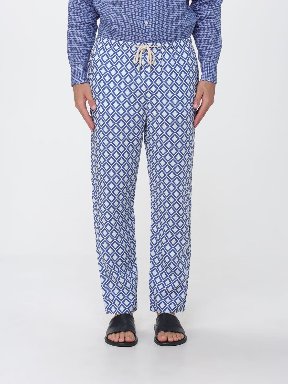 Peninsula Pants Men color Blue