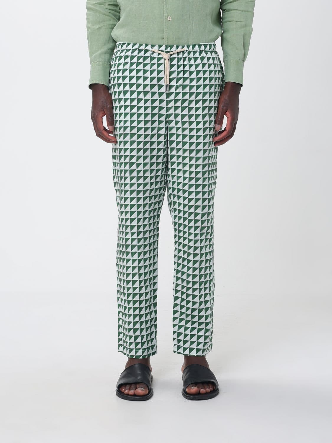 Peninsula Pants Men color Green