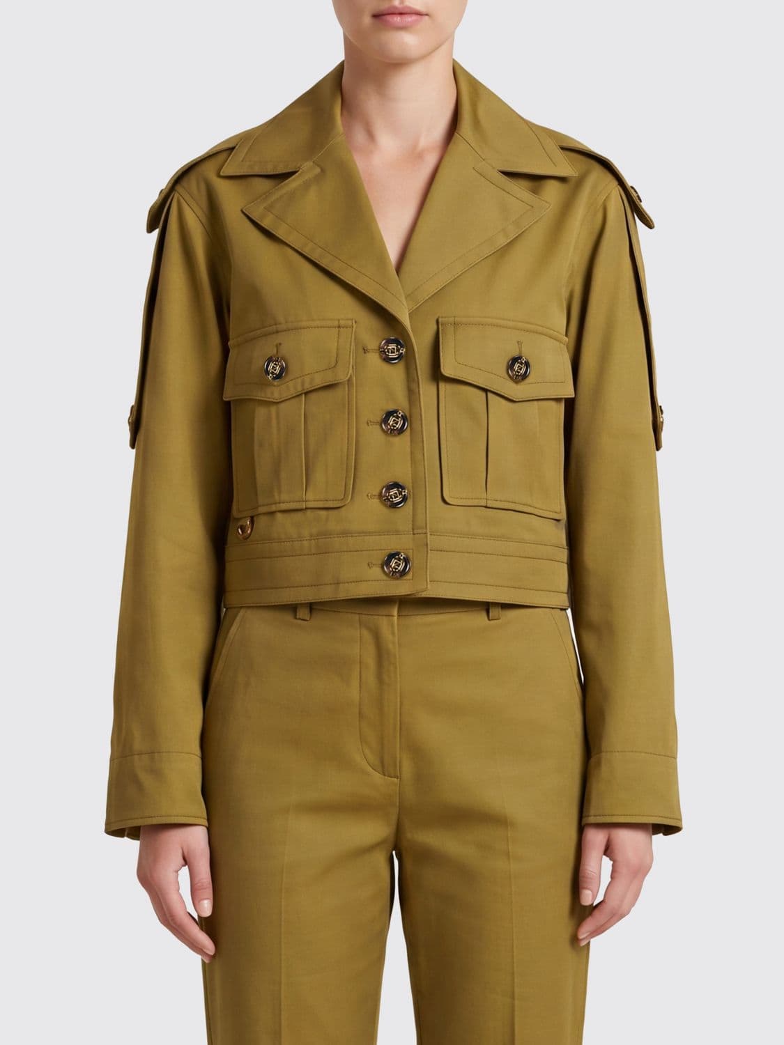 Zimmermann Jacket Woman color Kaki · 2