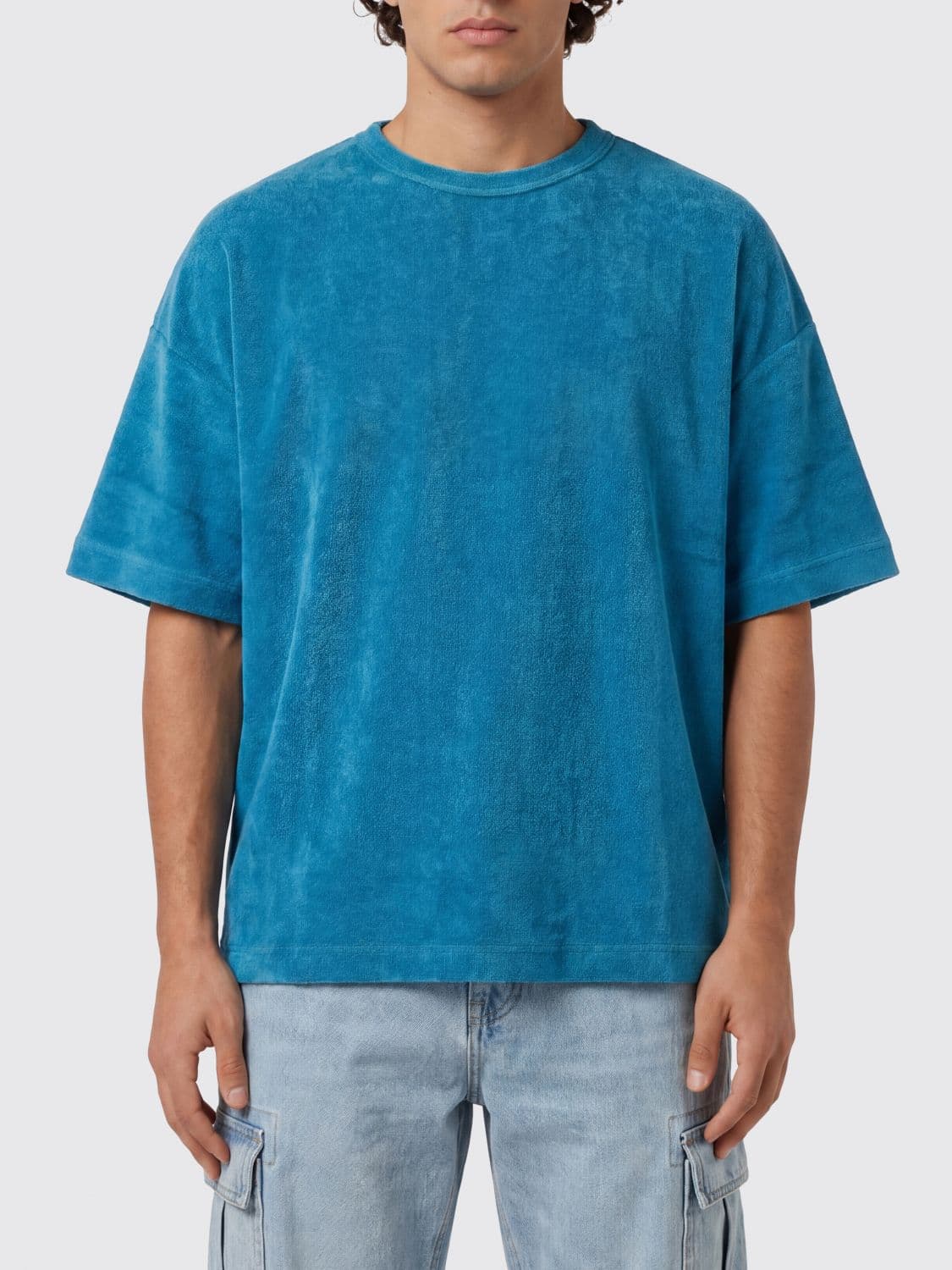 Howlin Relaxed Fit Crew Neck T-Shirt in Cotton-Blend Jersey