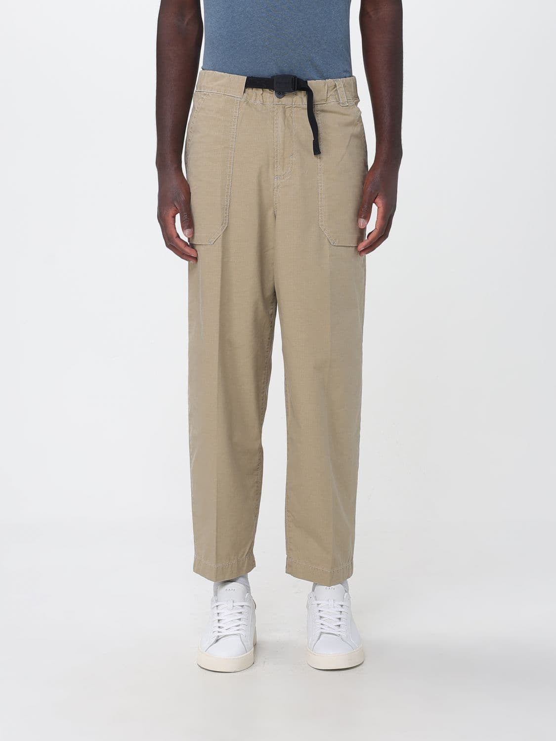 Murphy & nye Stretch Cotton Trousers with Drawstring Waist