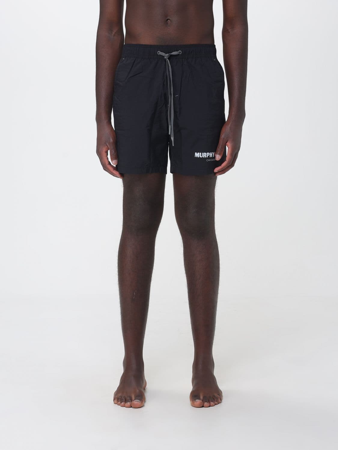 Murphy & nye Polyamide Swim Shorts with Elastic Waist and Drawstring
