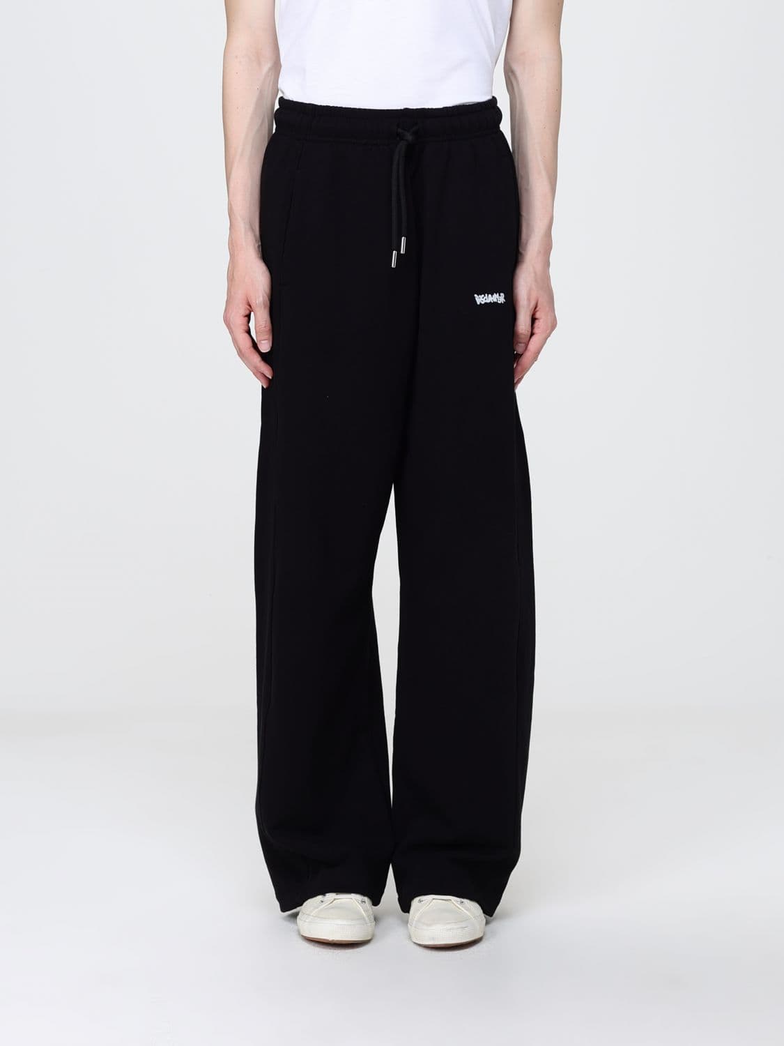 Disclaimer Pants Woman color Black