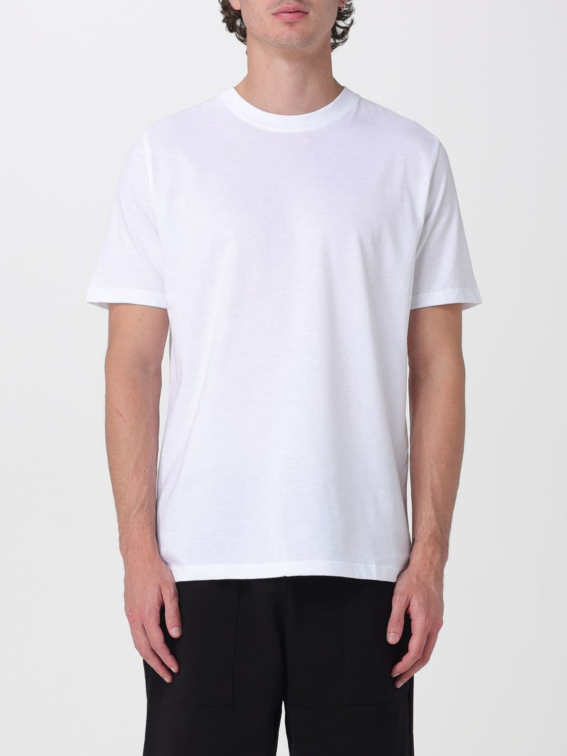 Disclaimer Cotton T-Shirt with Teddy Bear Graphic Print