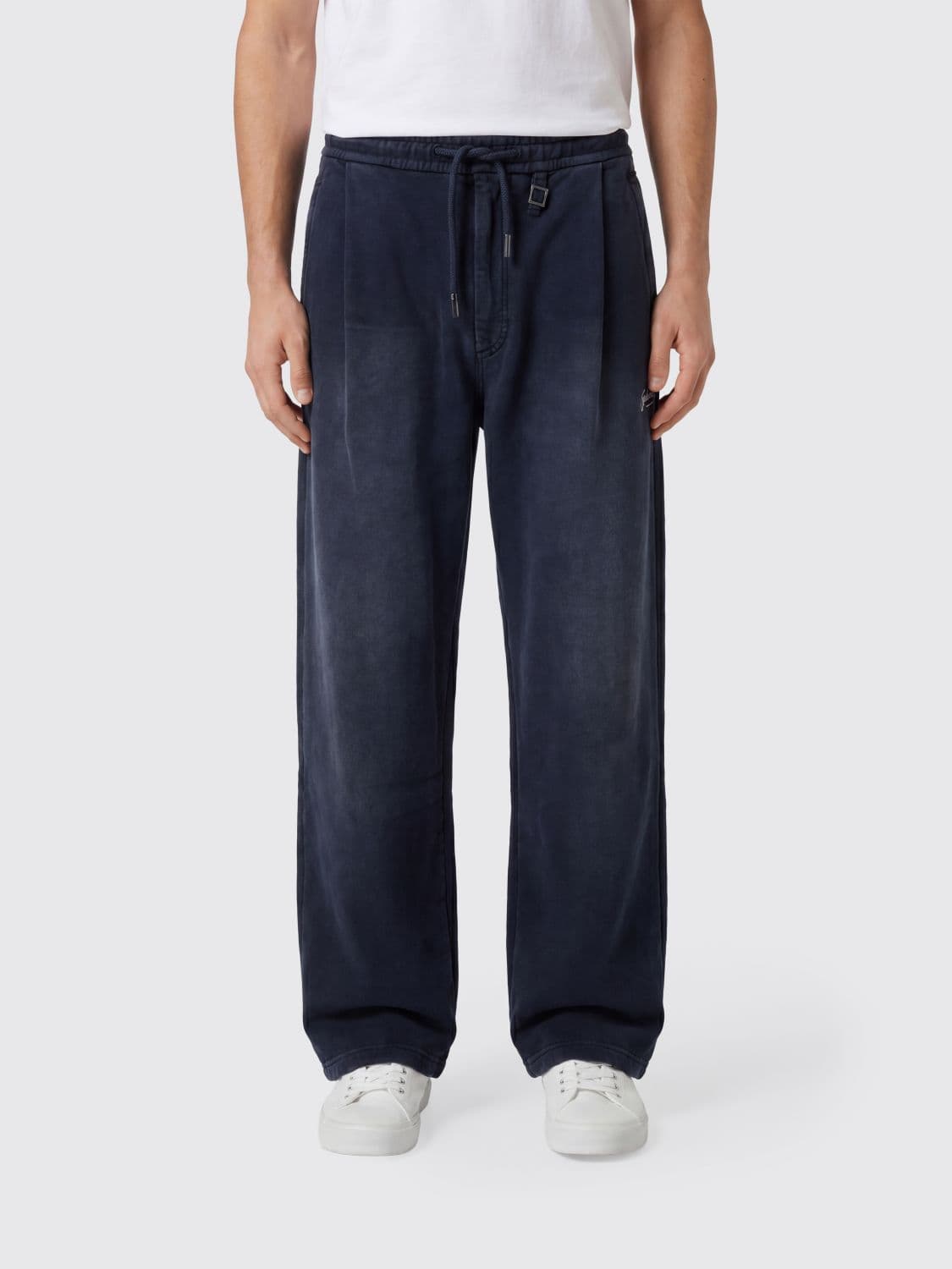 Wooyoungmi Relaxed-Fit Cotton Jogging Trousers with Drawstring Waist