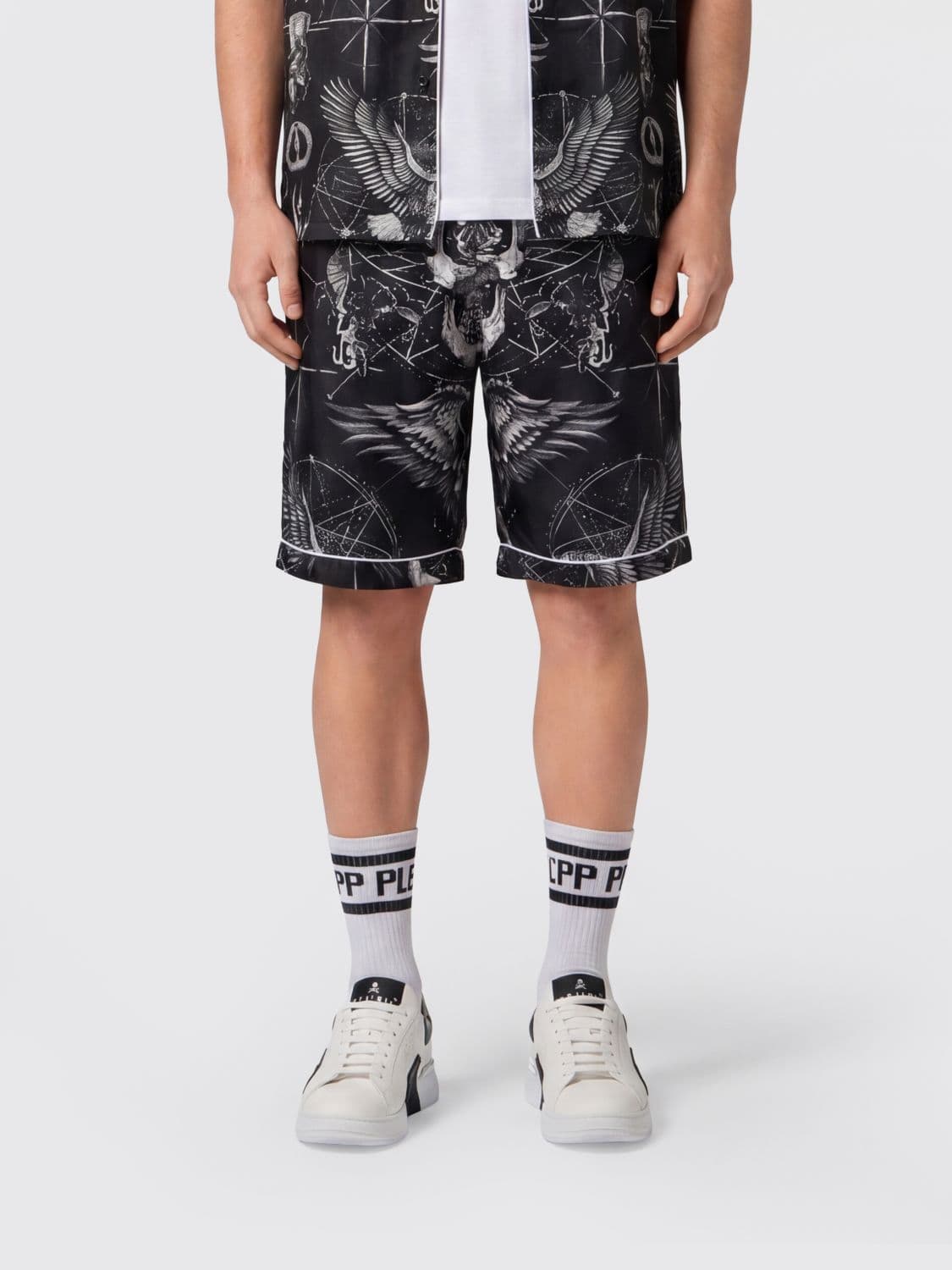Philipp Plein Shorts Men color Black