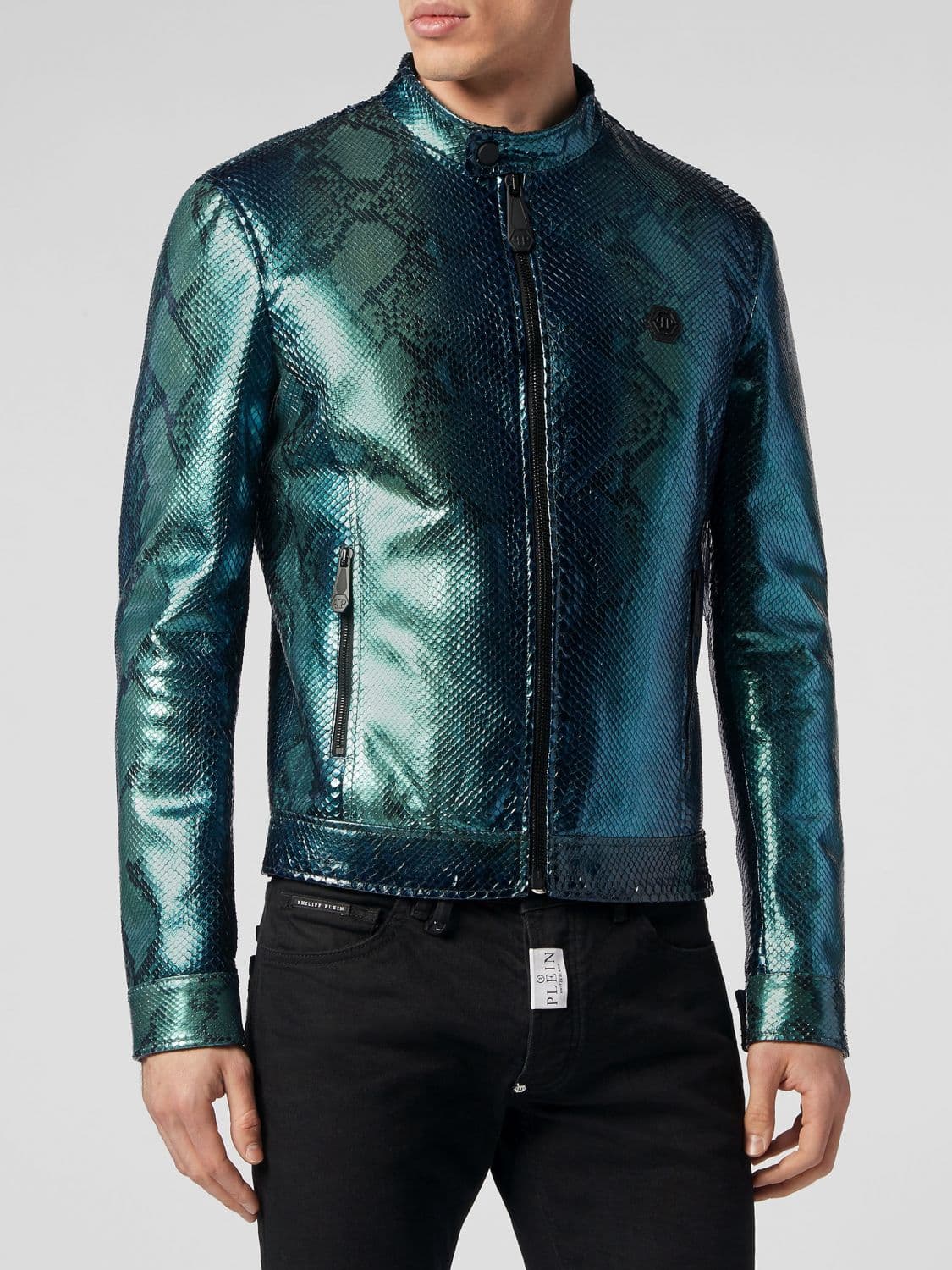 Philipp Plein Jacket Men color Green