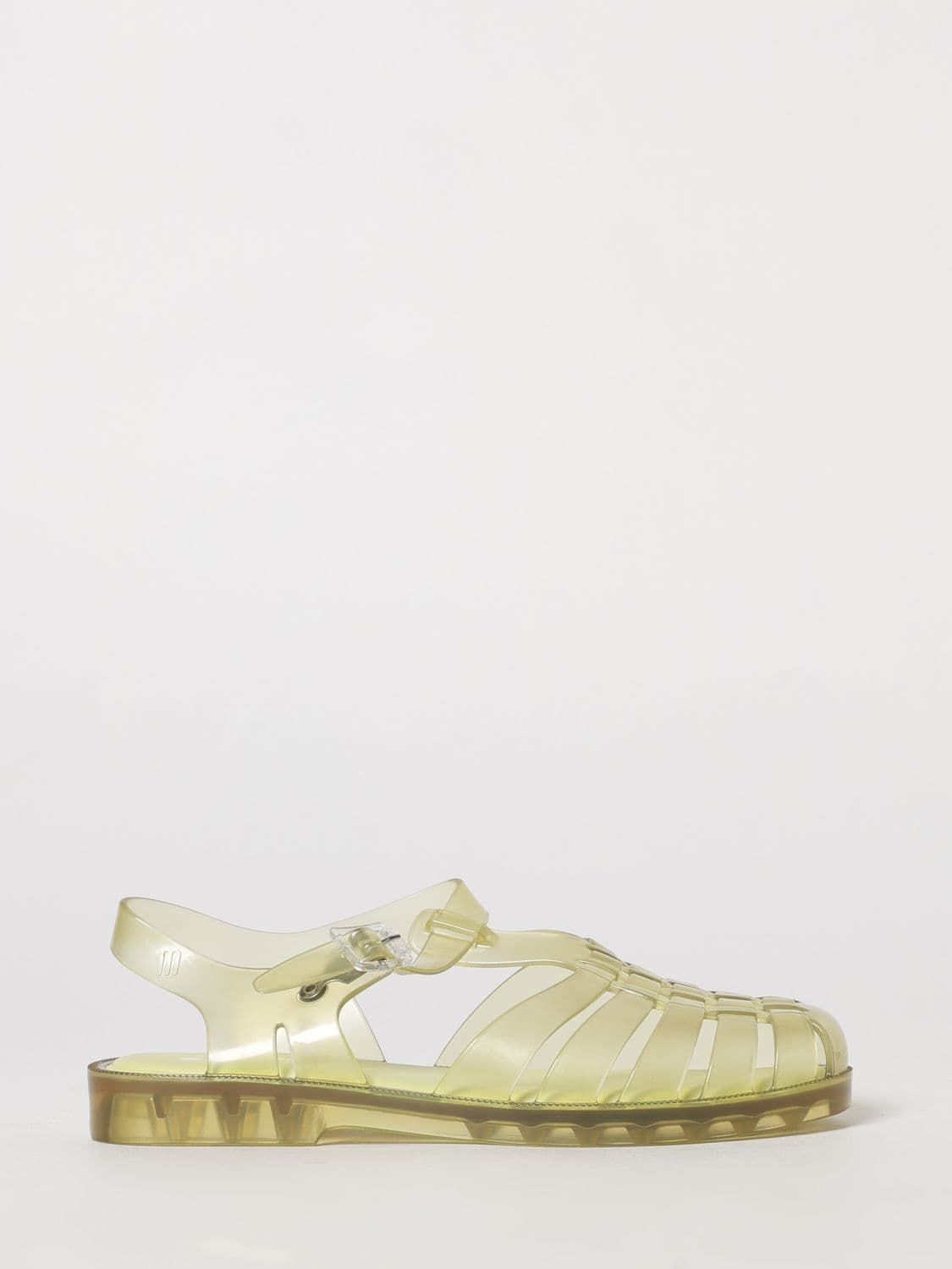 Melissa Possession PVC Fisherman Sandals with Low Heel and Ankle Strap