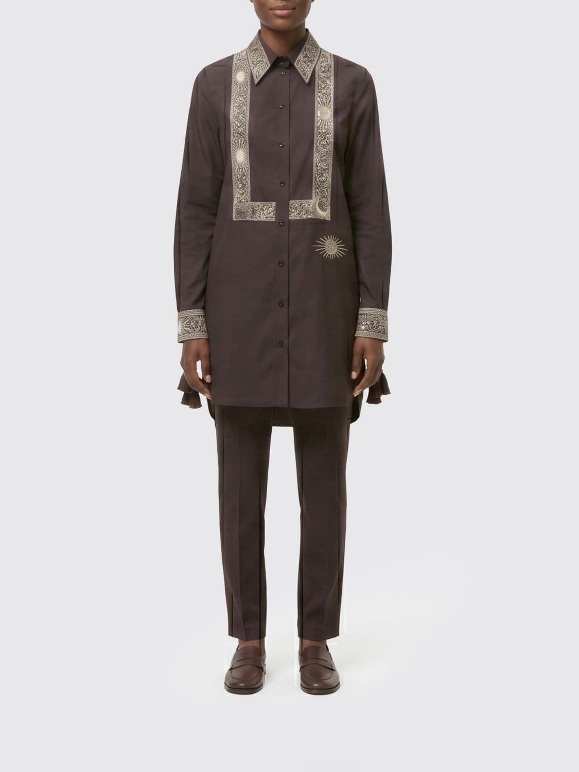 Burberry Dress Woman color Burnt