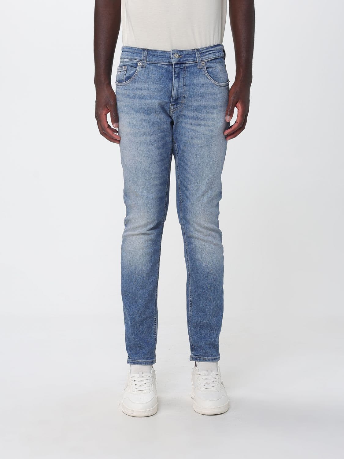 Tommy Jeans Mid-Rise Skinny Fit Cotton Denim Jeans