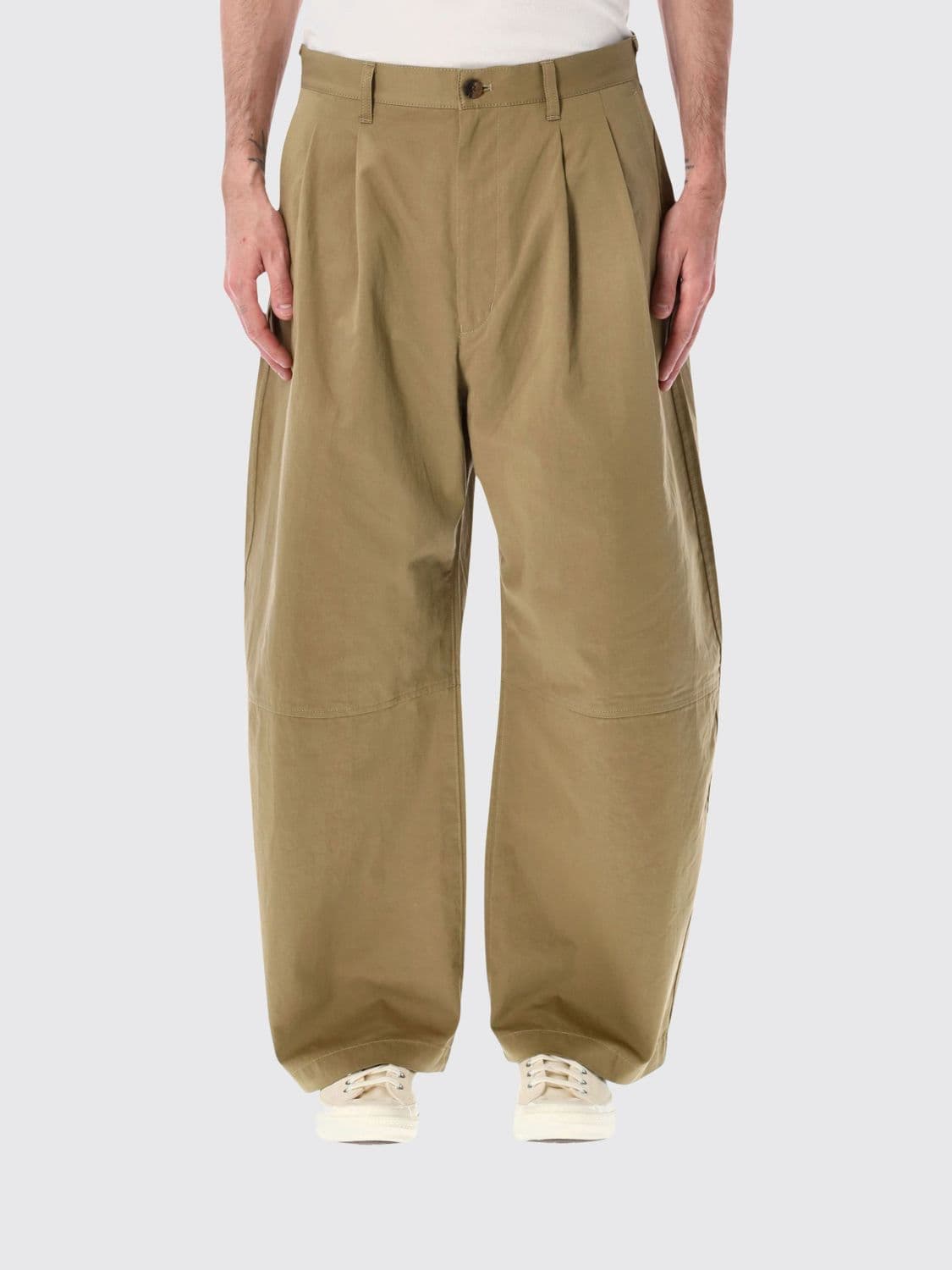 Comme Des Garçons Pants Men color Beige