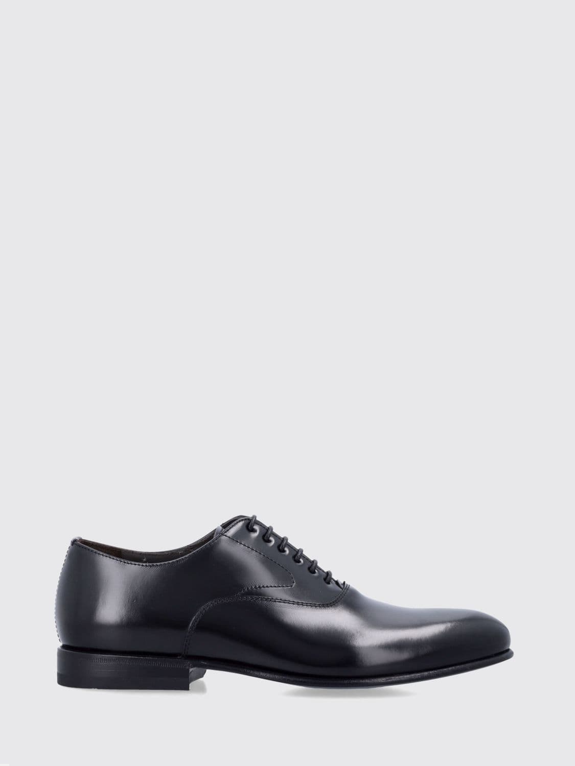 Green George Brogue Shoes Men color Black