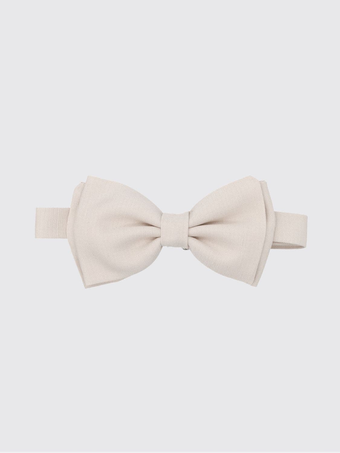Lardini Viscose and Silk Blend Bow Tie with Adjustable Back Strap