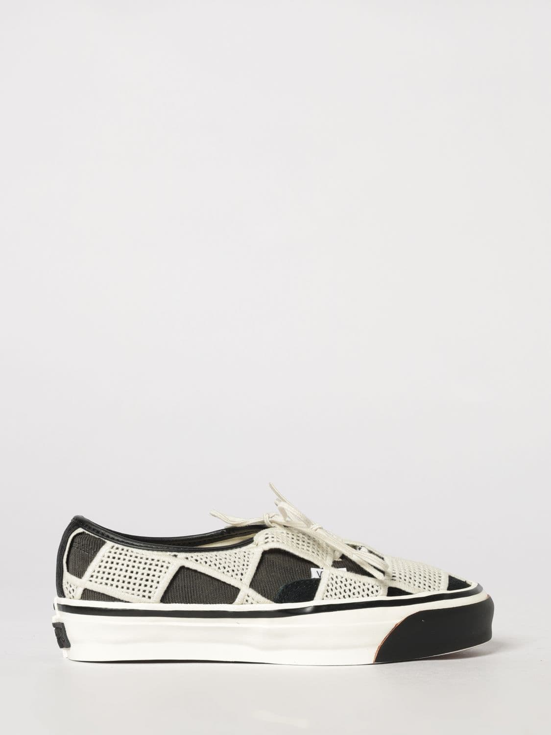 Vans Check Corduroy LX Authentic 44 Sneakers with Crochet Details