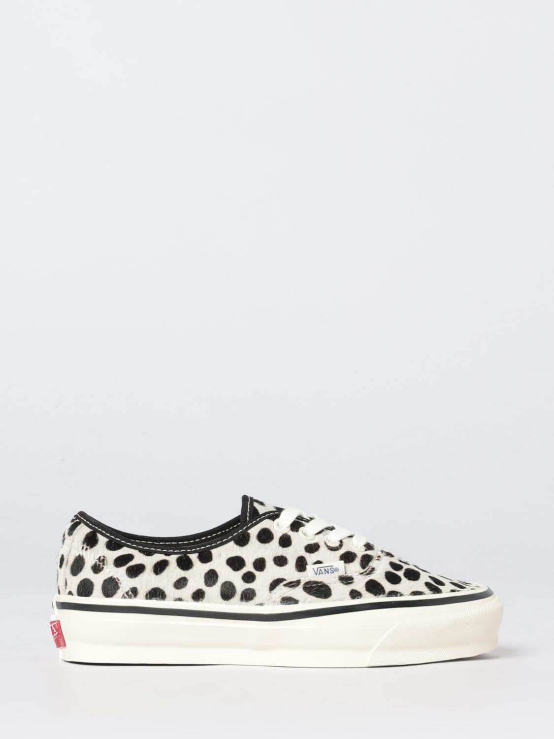 Vans Authentic Premium Sneakers in Pony Hair with Animal and Polka Dot Print