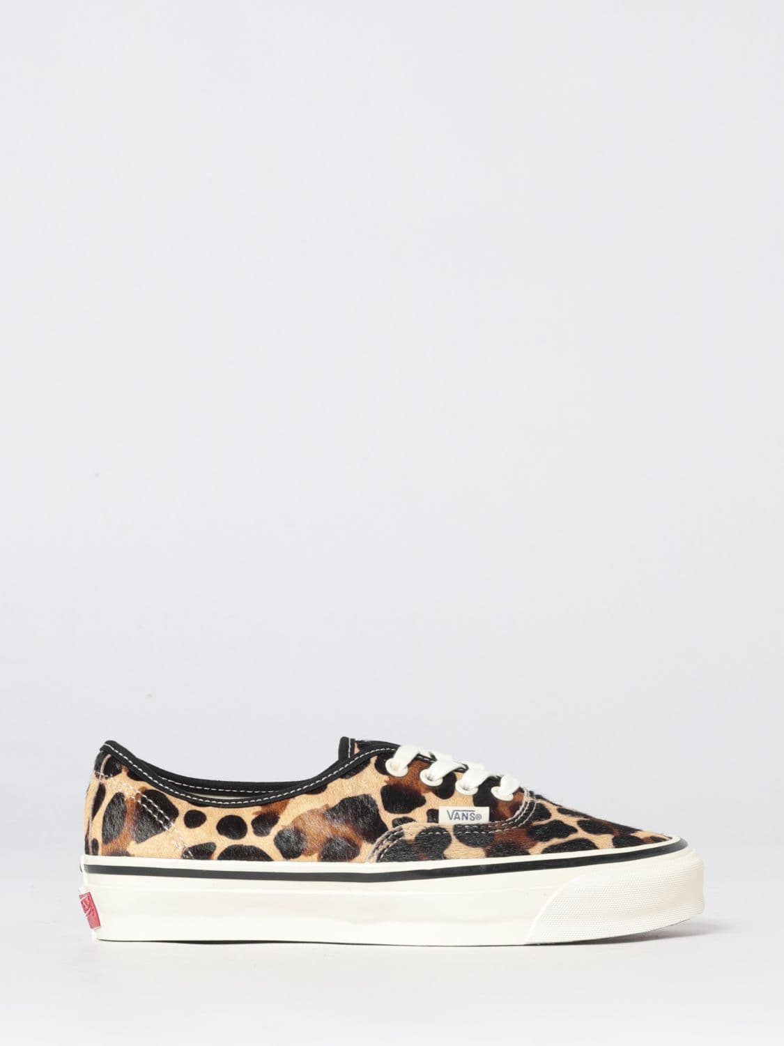 Vans Authentic Premium Sneakers in Pony Hair with Animal and Polka Dot Print
