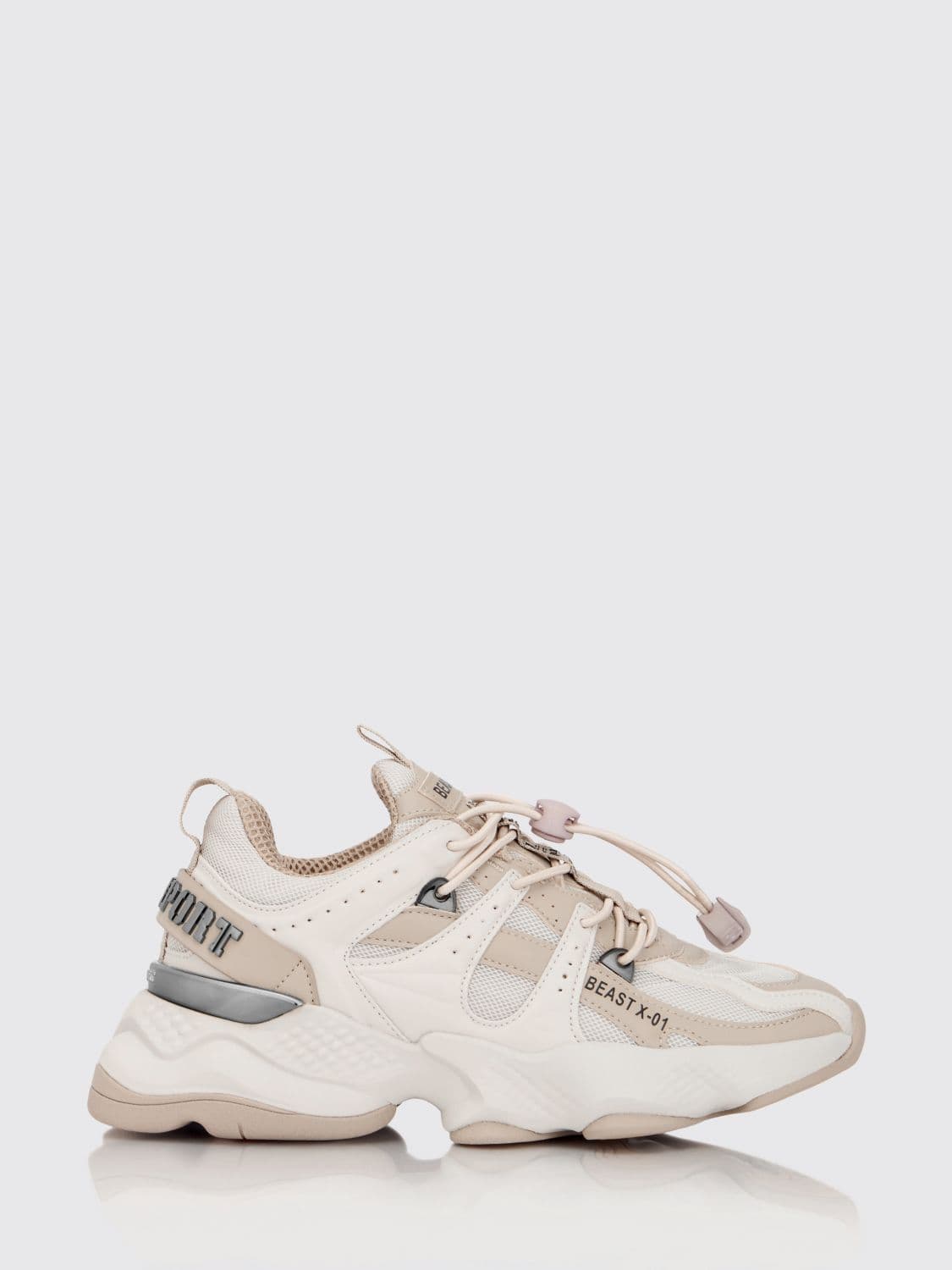 Plein Sport Sneakers Men color Beige