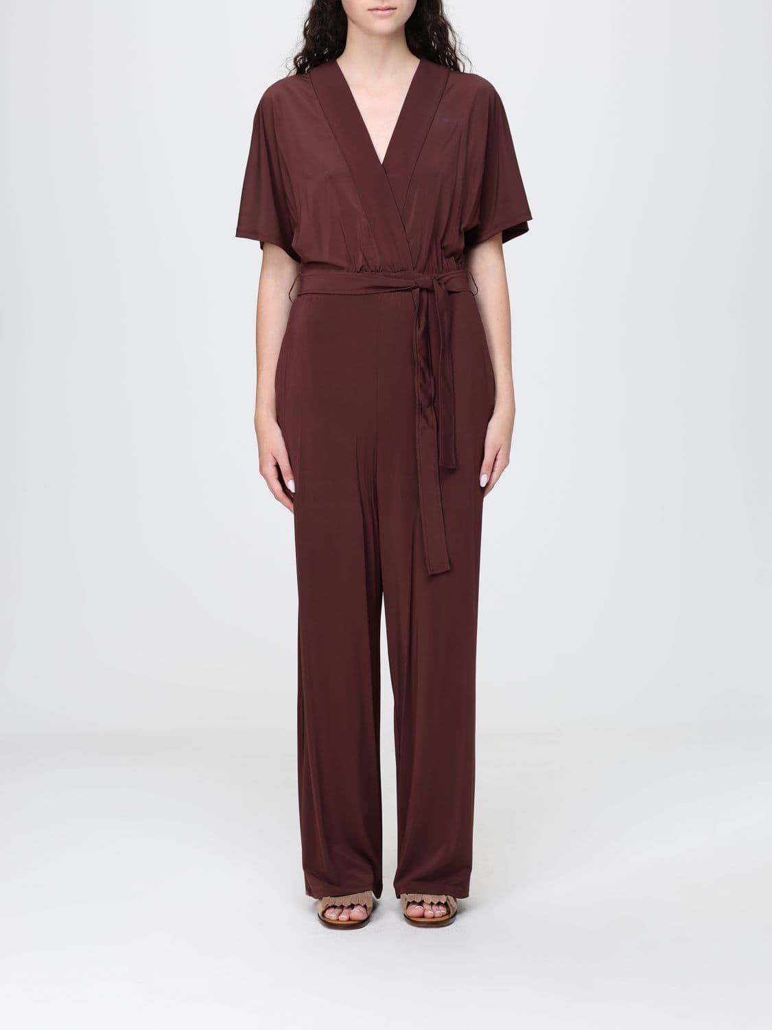 Max Mara Jumpsuit Woman color Violet