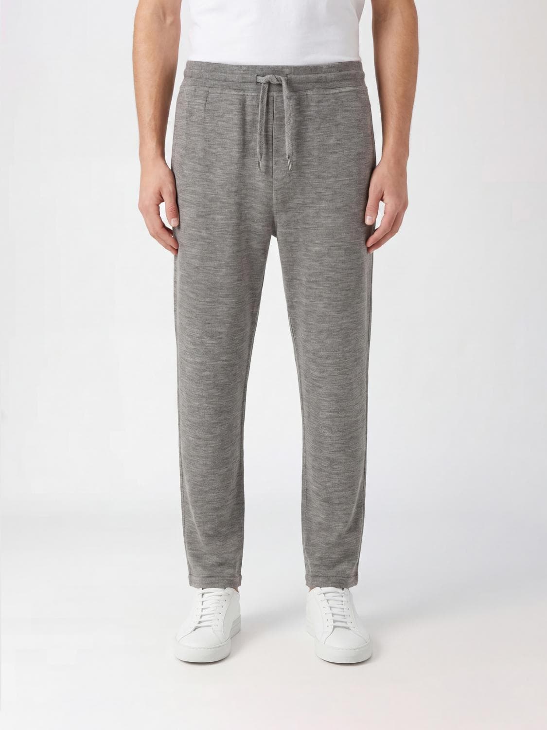 Brunello Cucinelli Slim Fit Cashmere and Silk Knit Jogger Trousers