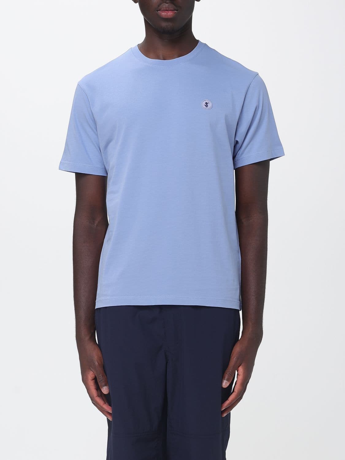 Save The Duck Basic Short-Sleeved Pure Cotton Crewneck T-shirt by