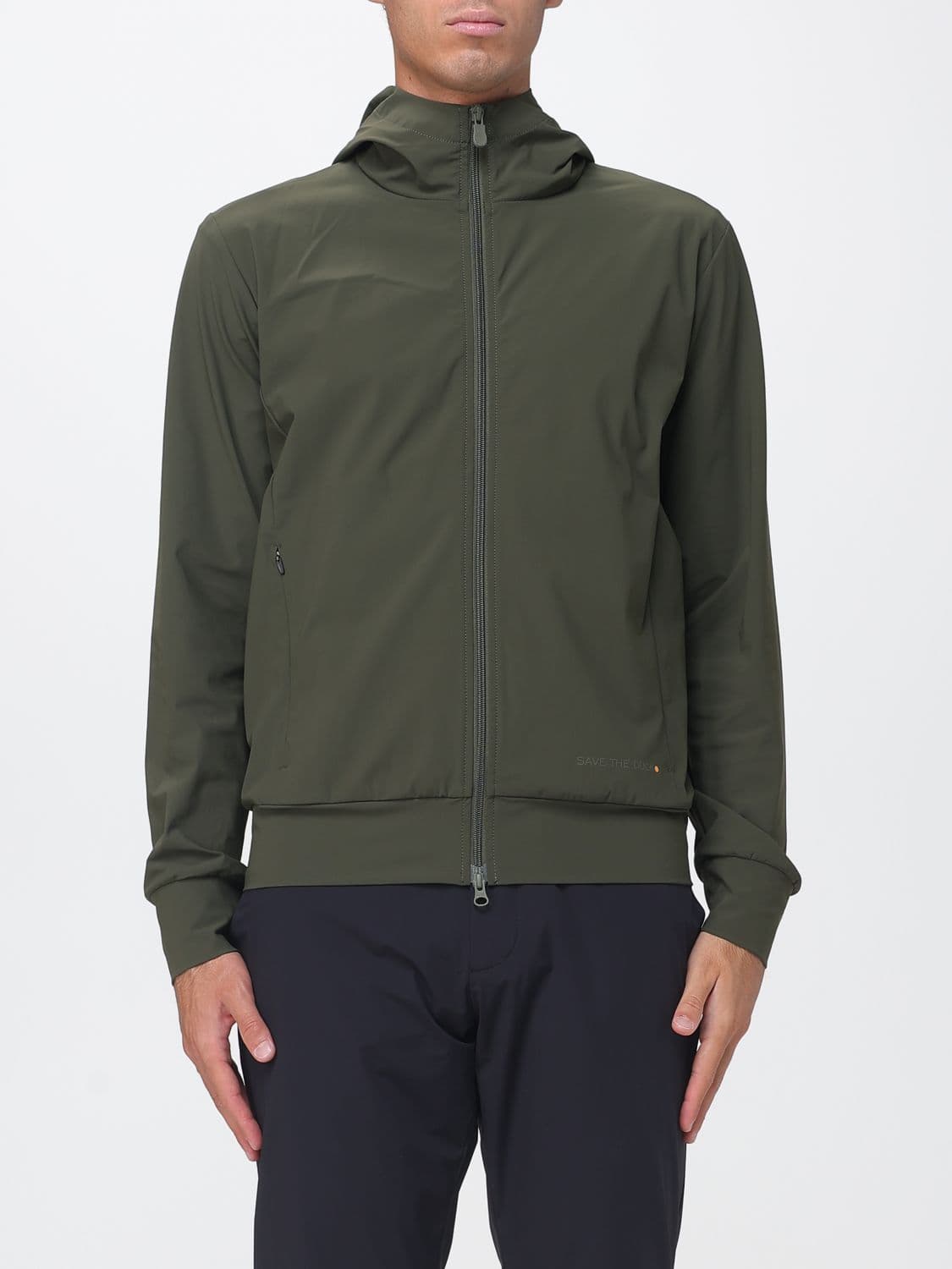Save The Duck Luiz Technical Stretch Nylon Zipped Hoodie by