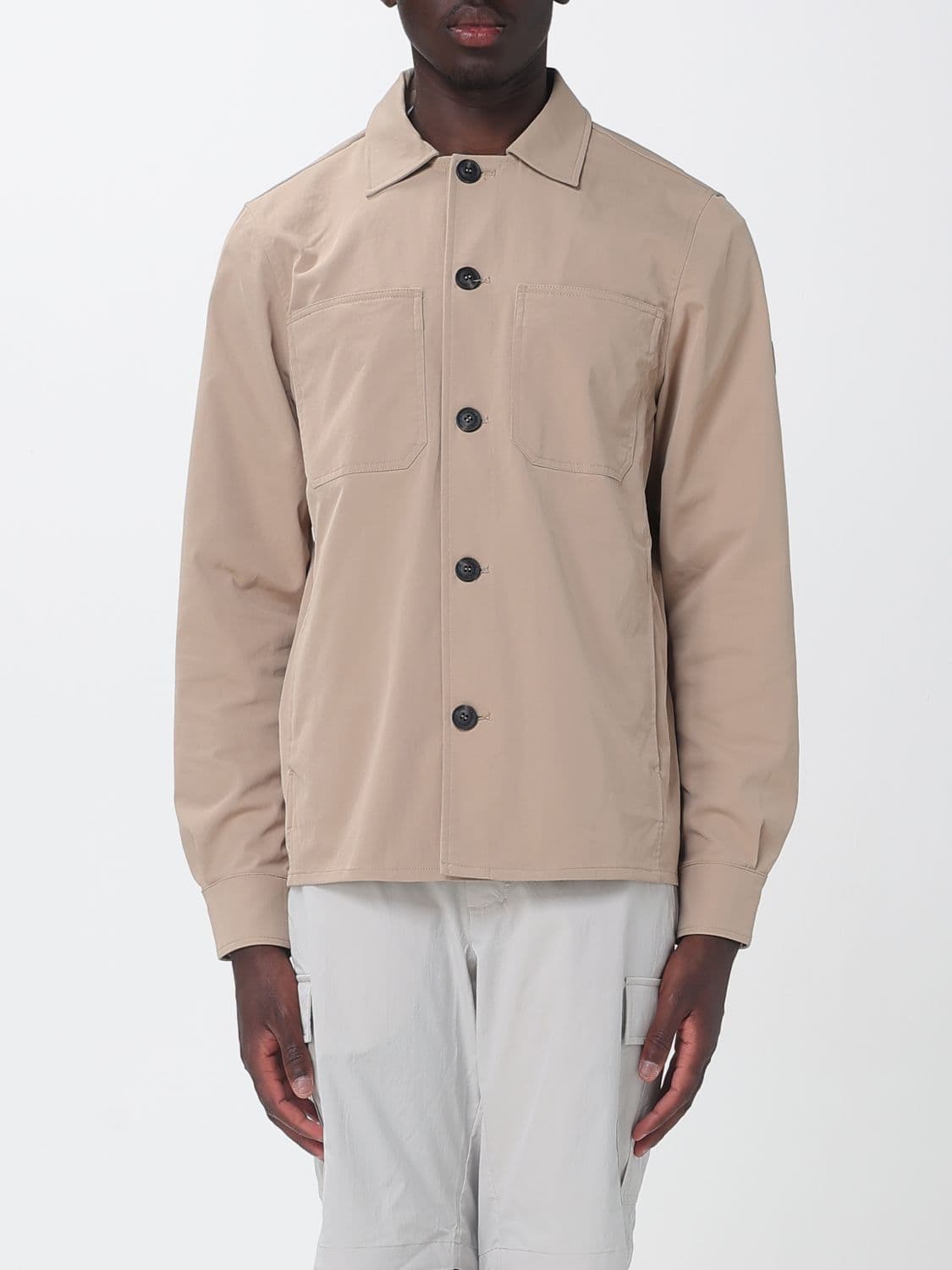 Save The Duck Basil Water-Repellent Technical Fabric Shirt Jacket by