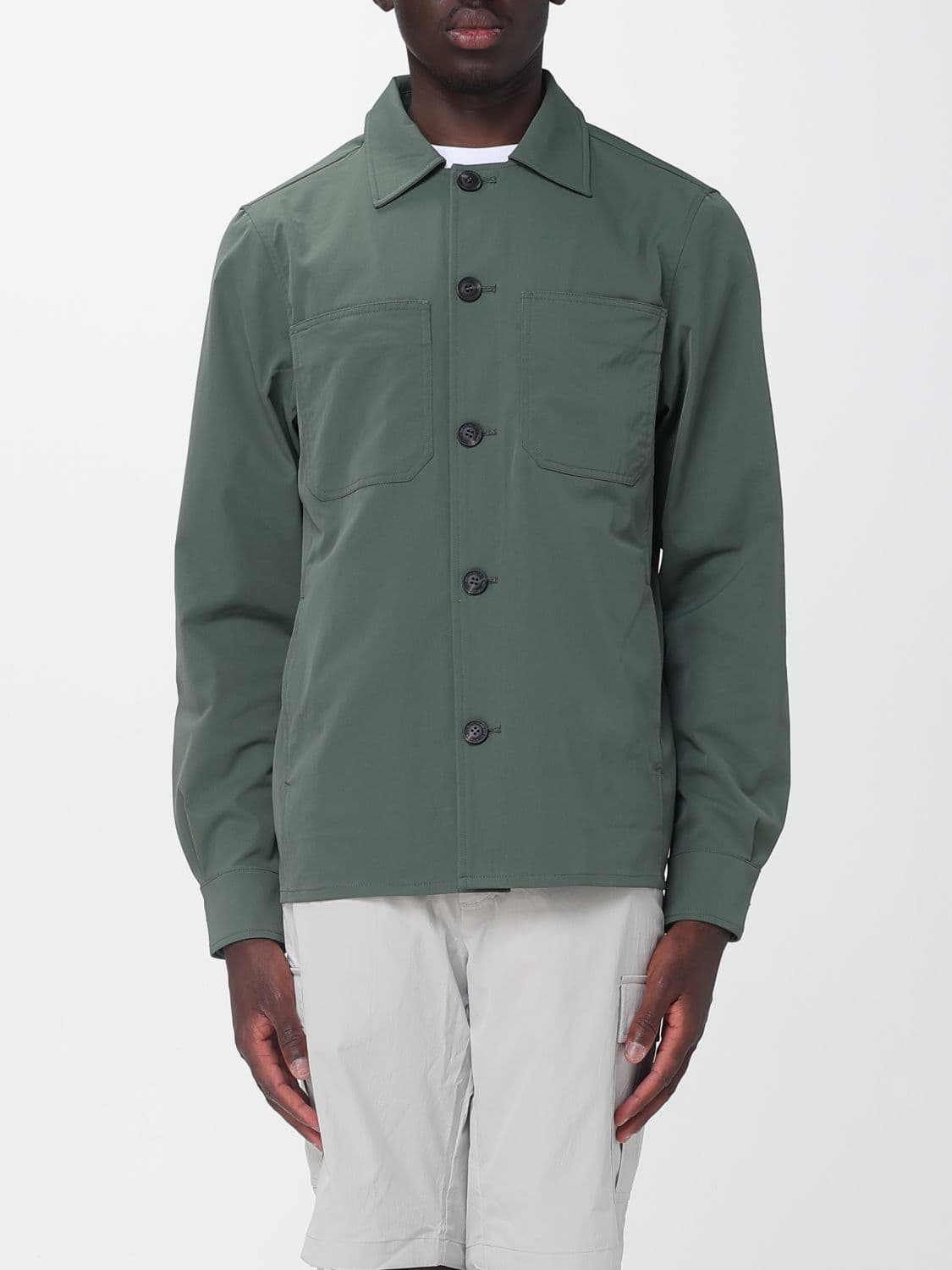 Save The Duck Basil Water-Repellent Technical Fabric Shirt Jacket by