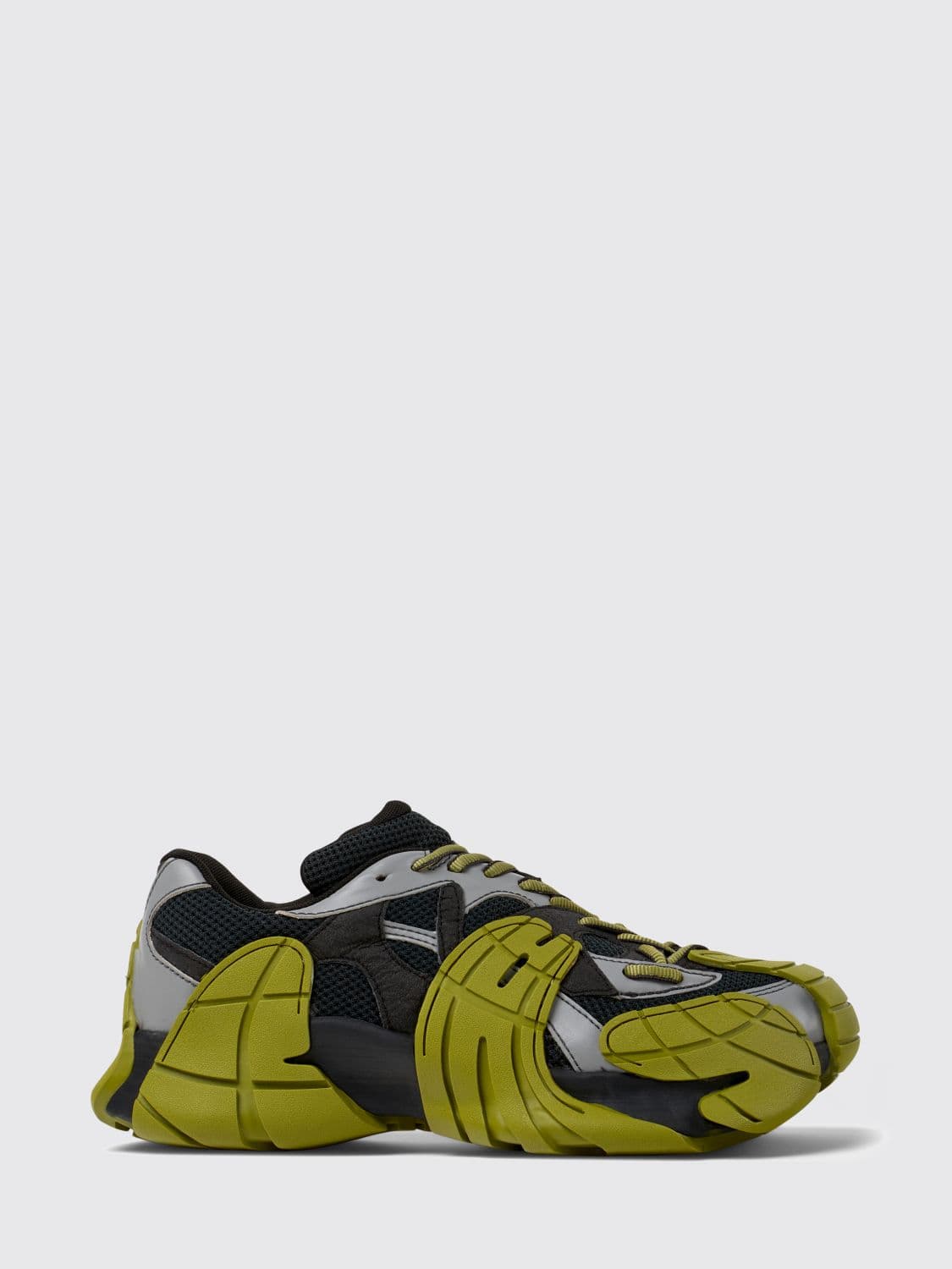 Camperlab Tormenta Bicolour Mixed-Material Low-Top Trainers