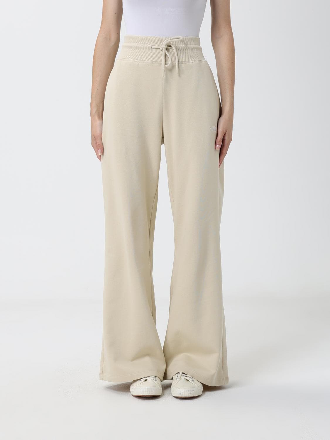 The North Face Pants Woman color Beige