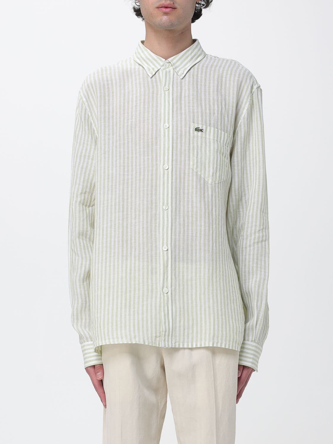 Lacoste Shirt Men color Multicolor