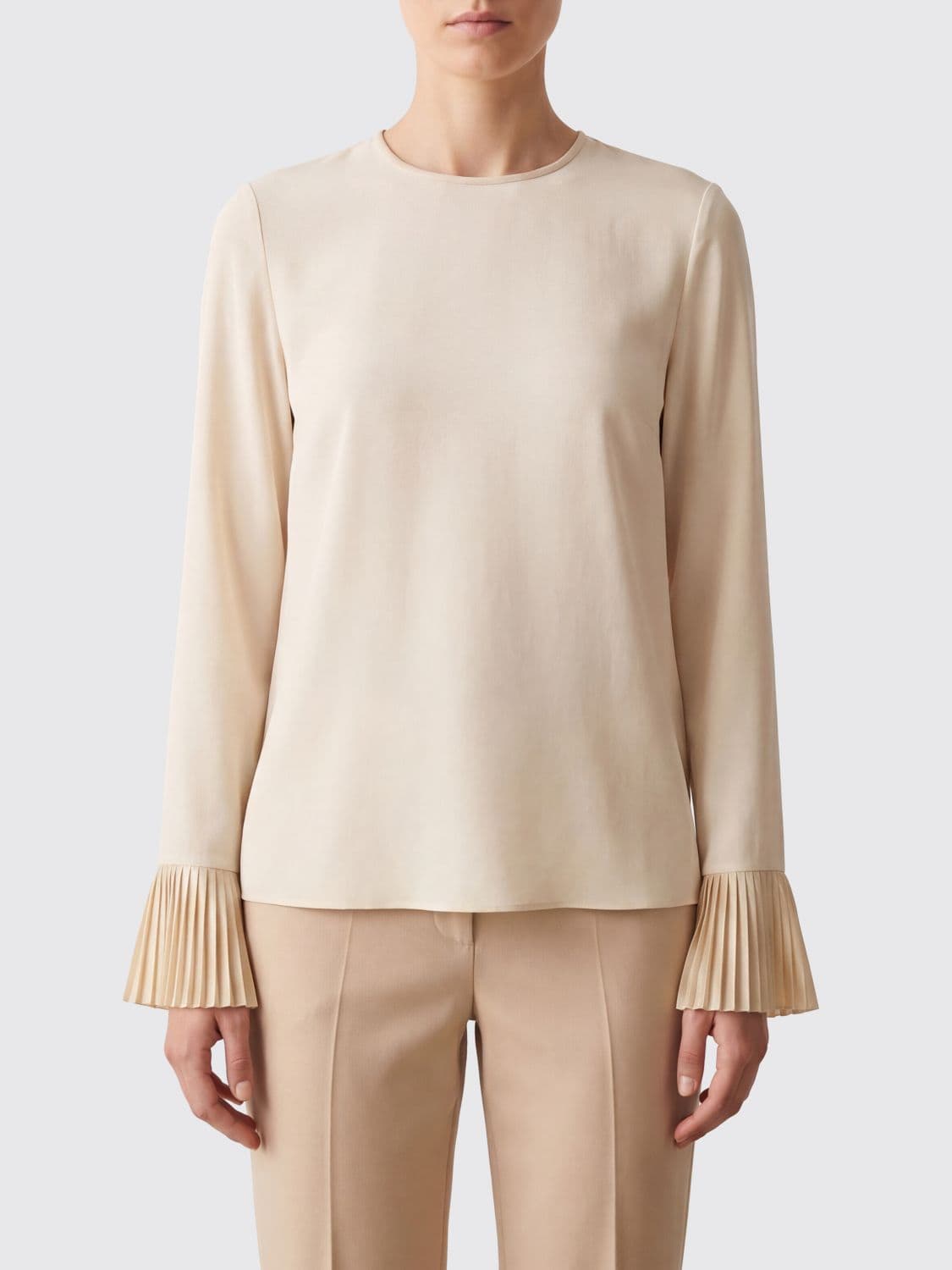 Valentino Garavani Top Woman color Cream