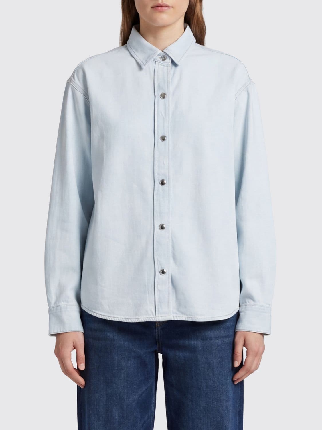 Agolde Shirt Woman color Multicolor