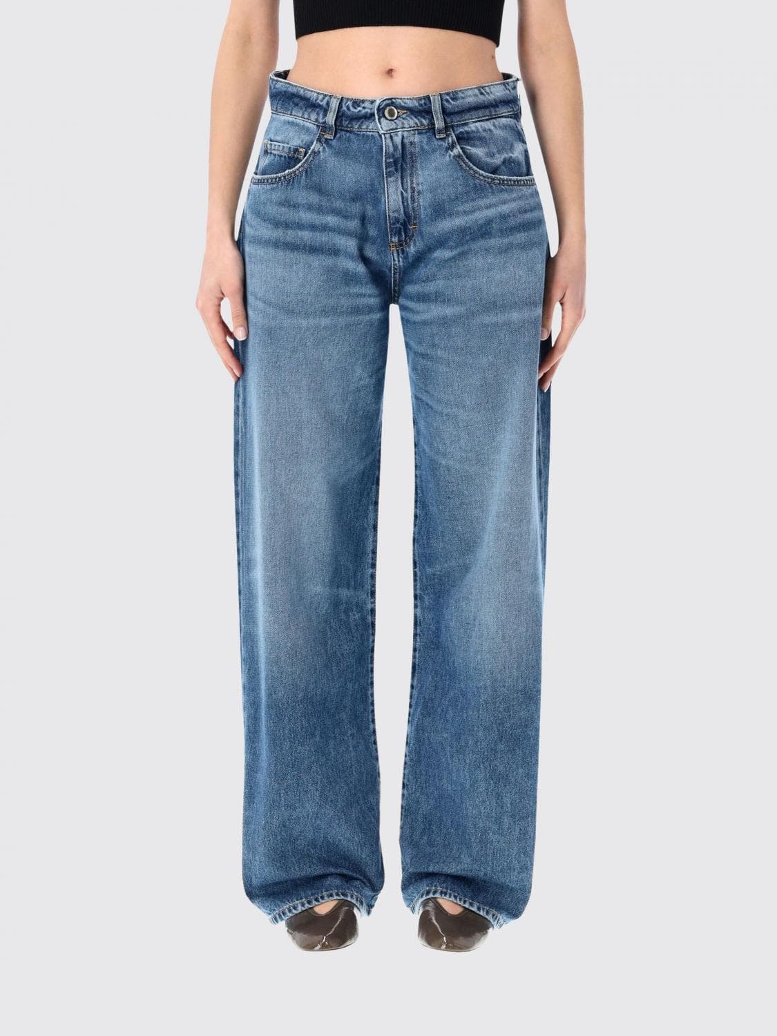 Icon Denim Los Angeles Jeans Woman color Denim