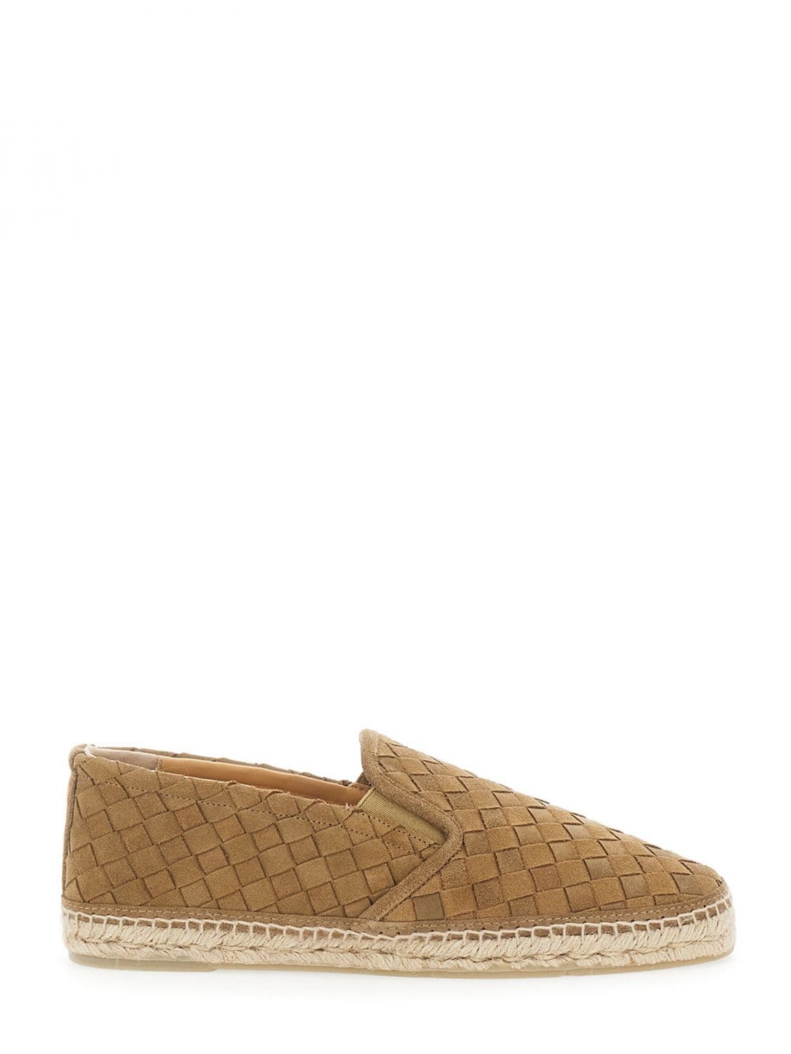 Castañer Suede Calfskin Espadrilles with Rubber Sole