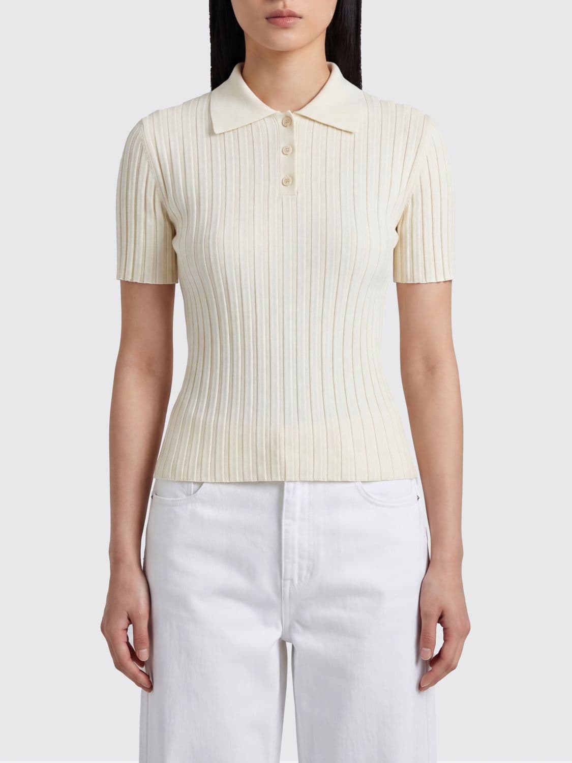 Ami Paris Sweater Woman color White