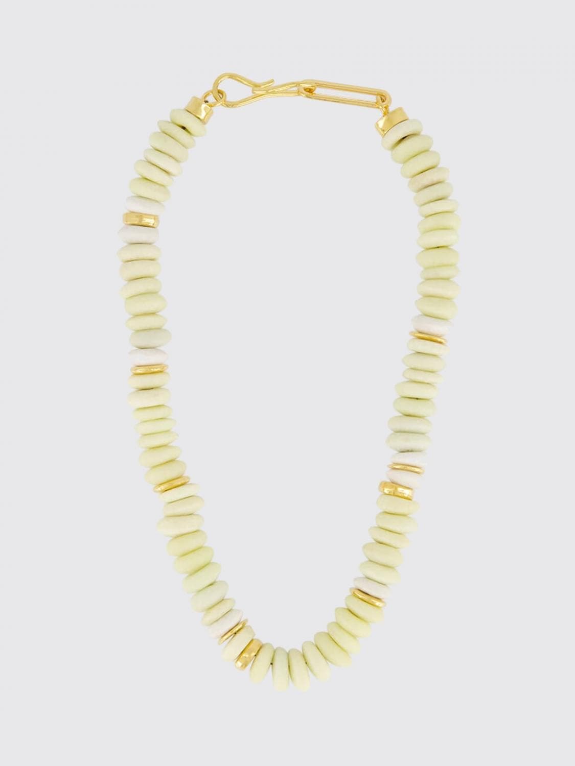 Lizzie Fortunato Laguna Choker Necklace in Recycled Glass and Brass