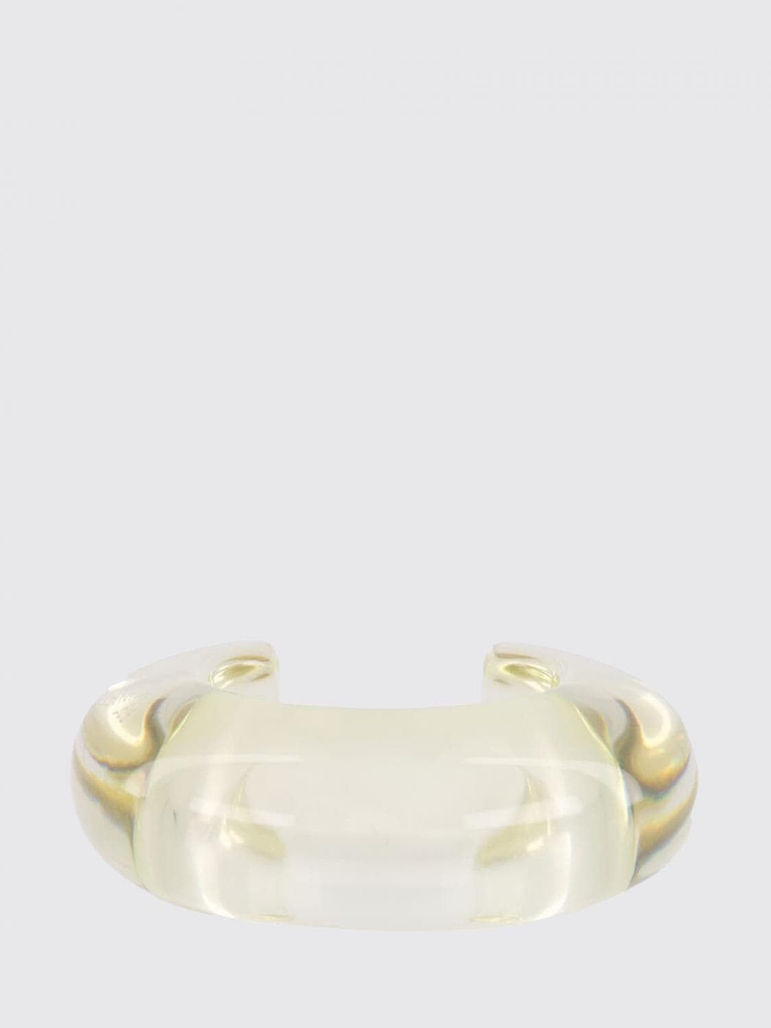 Lizzie Fortunato Resin Bangle Bracelet with Rigid and Rounded Design