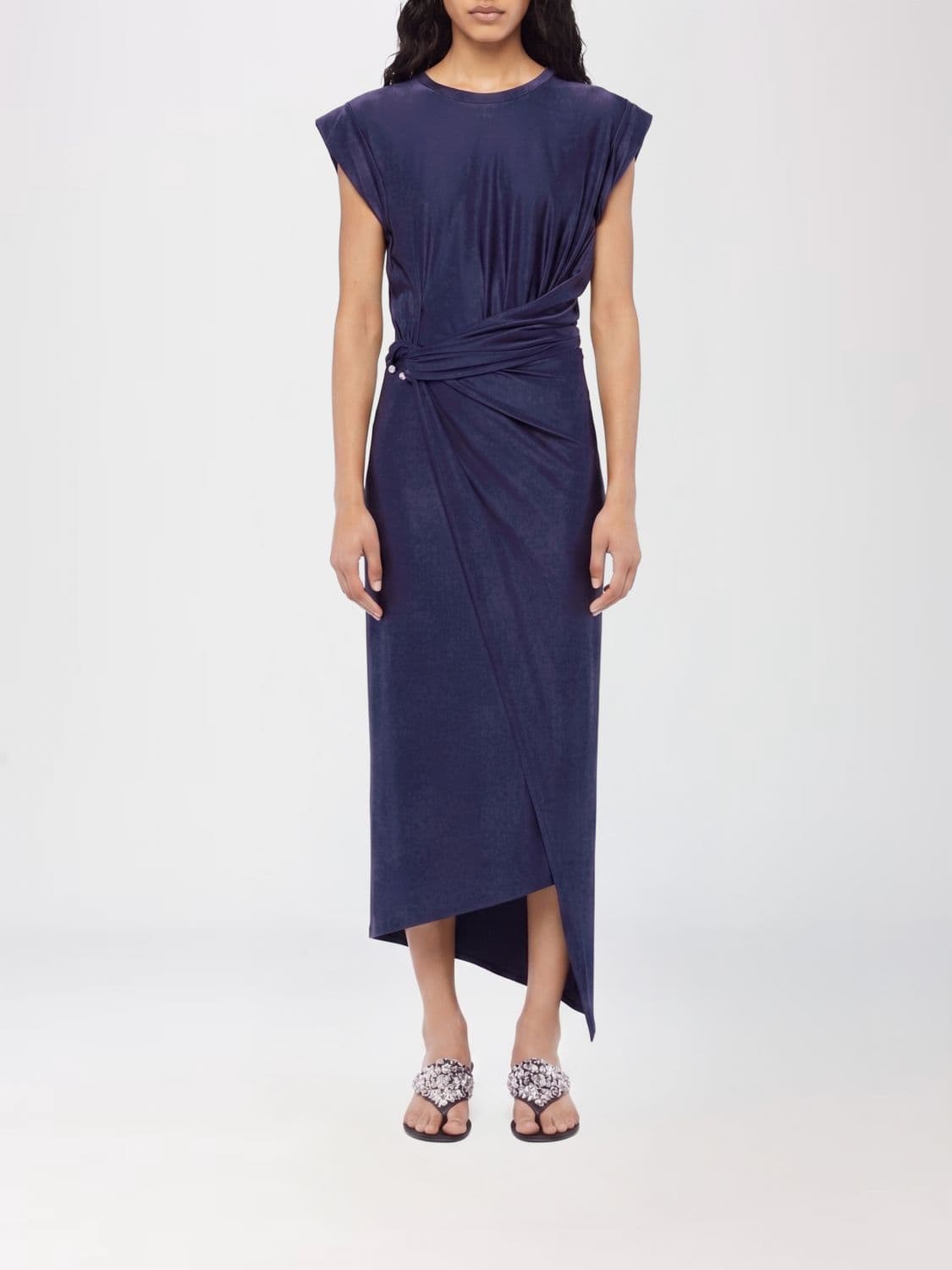 Rabanne Dress Woman color Navy