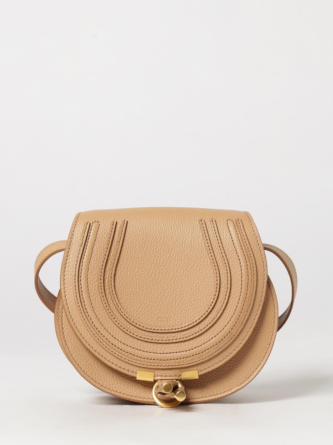 Chloé Marcie Mini Grained Calfskin Crossbody Bag
