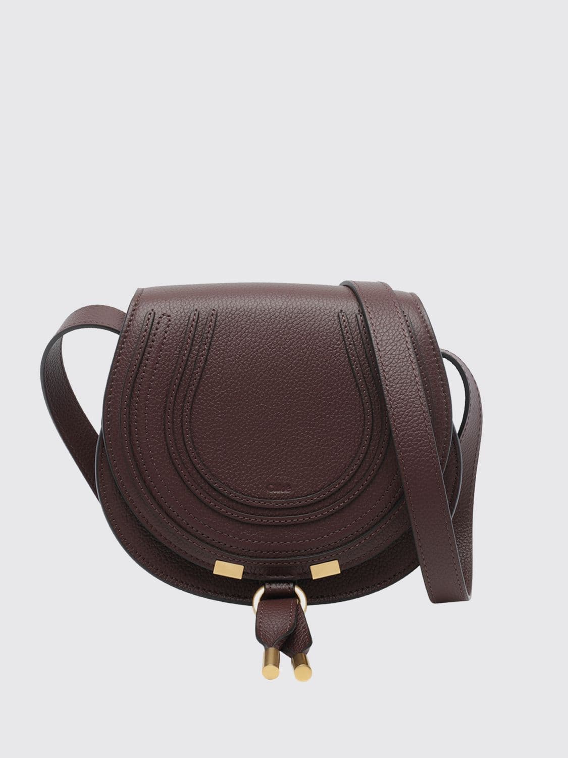 Chloé Marcie Mini Grained Calfskin Crossbody Bag · OS