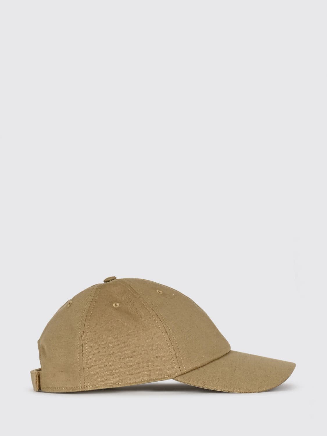 Fendi Cotton Baseball Cap with Embroidered FF Monogram