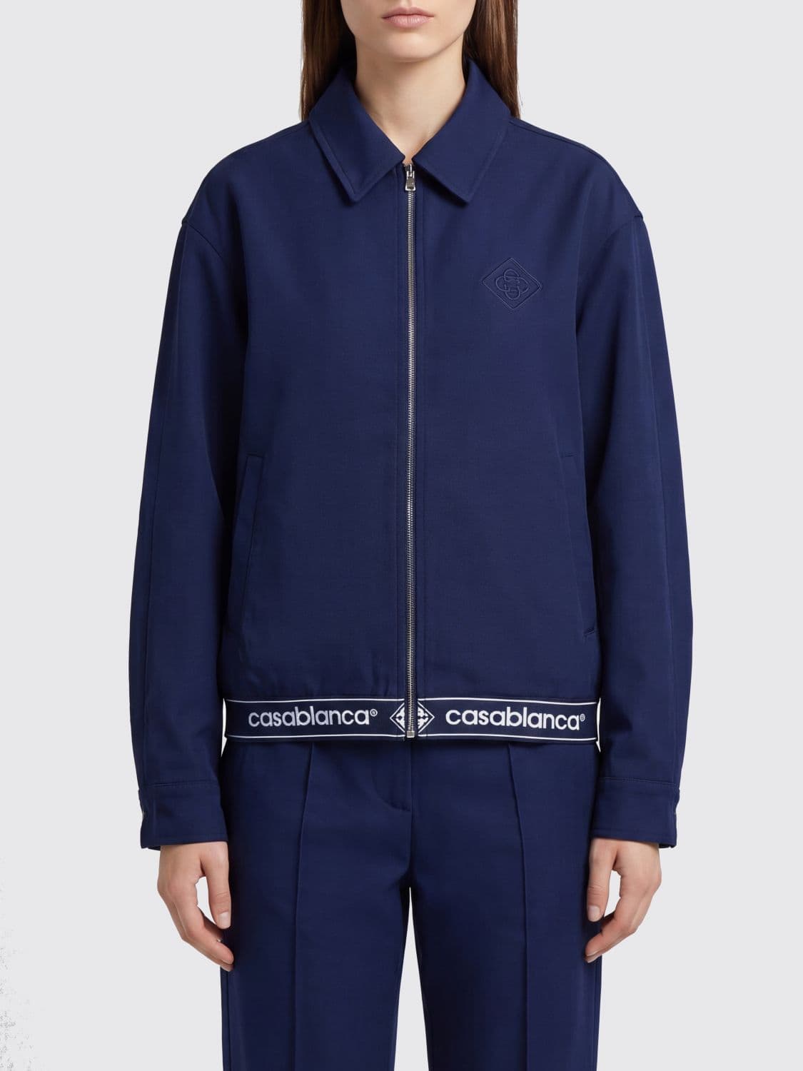 Casablanca Jacket Woman color Navy