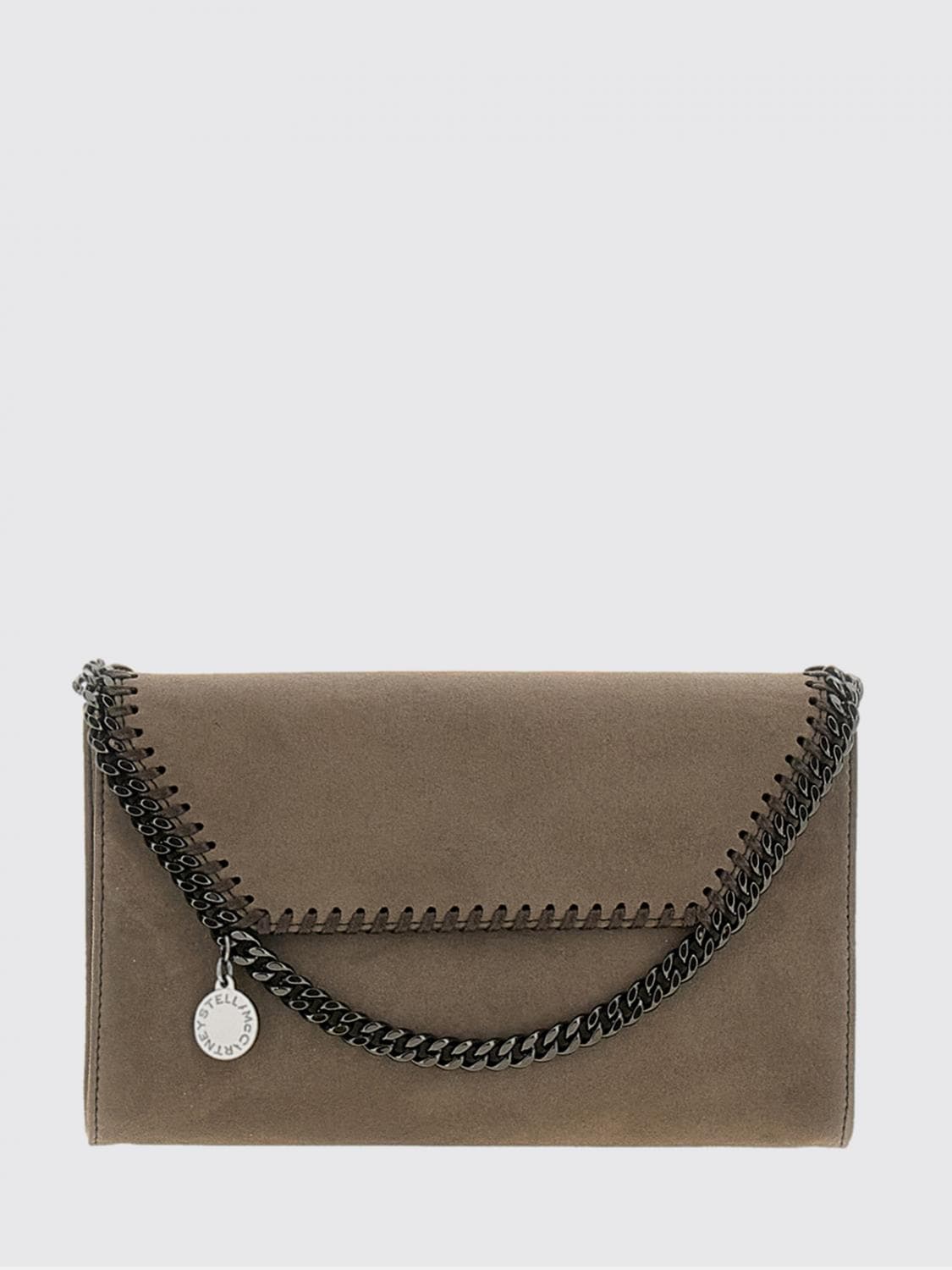 Stella Mccartney Falabella Eco Alter Mat Wallet on Chain with Chain Strap