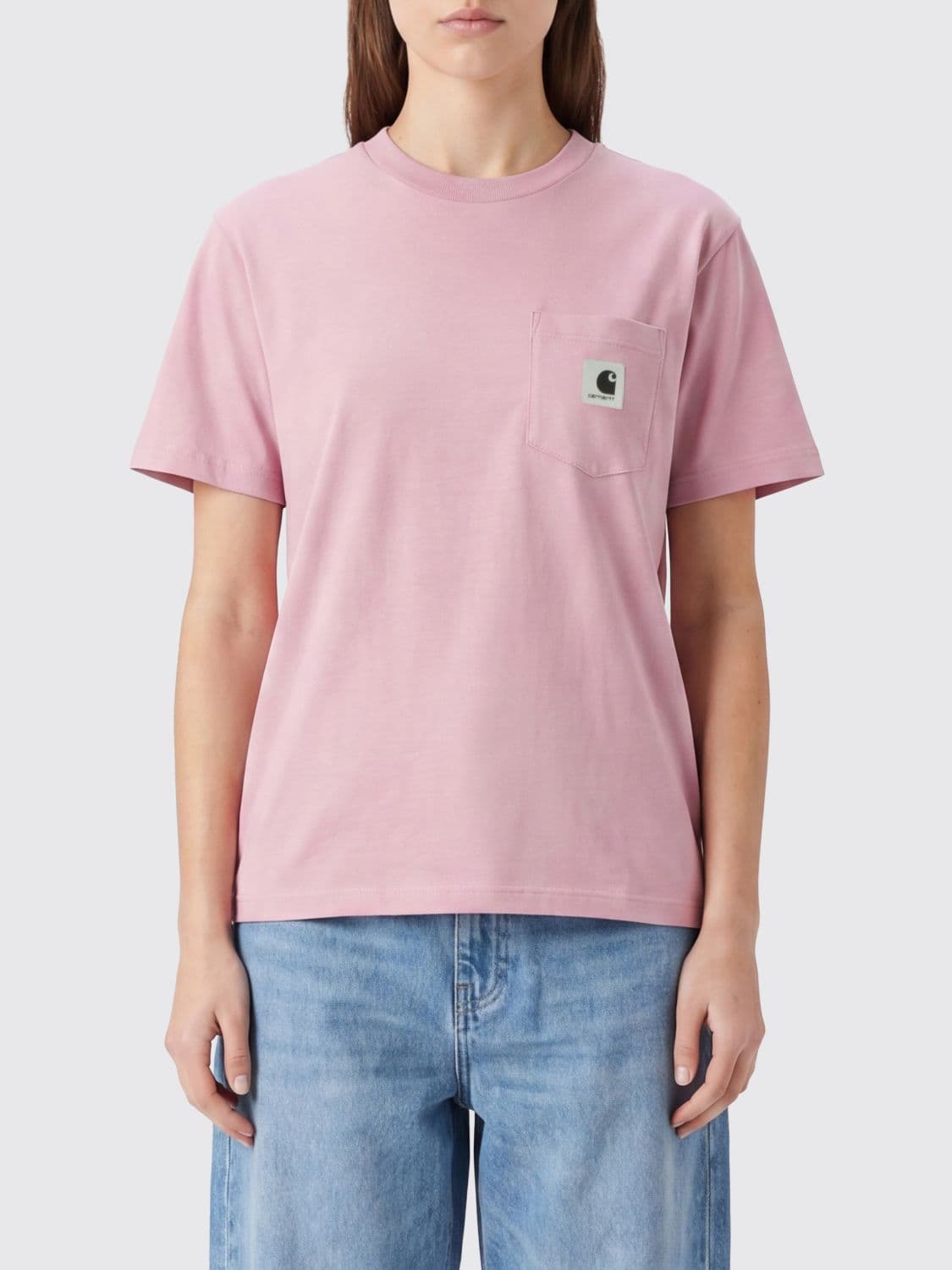 Carhartt Wip Cotton Pocket T-shirt with Dropped Shoulders