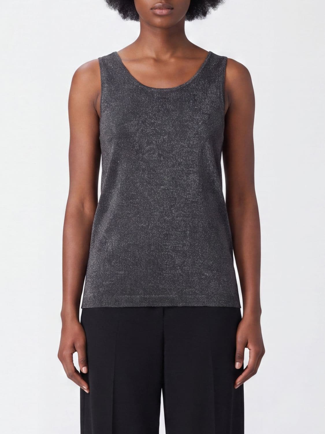 Brunello Cucinelli Slim Fit Off-The-Shoulder Cashmere and Silk Top