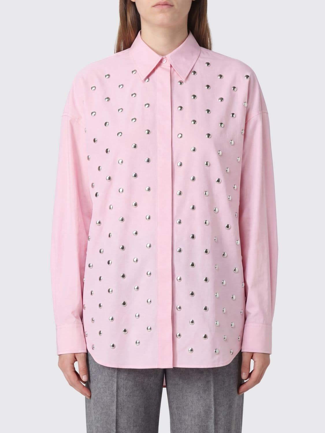 Msgm Shirt Woman color Pink